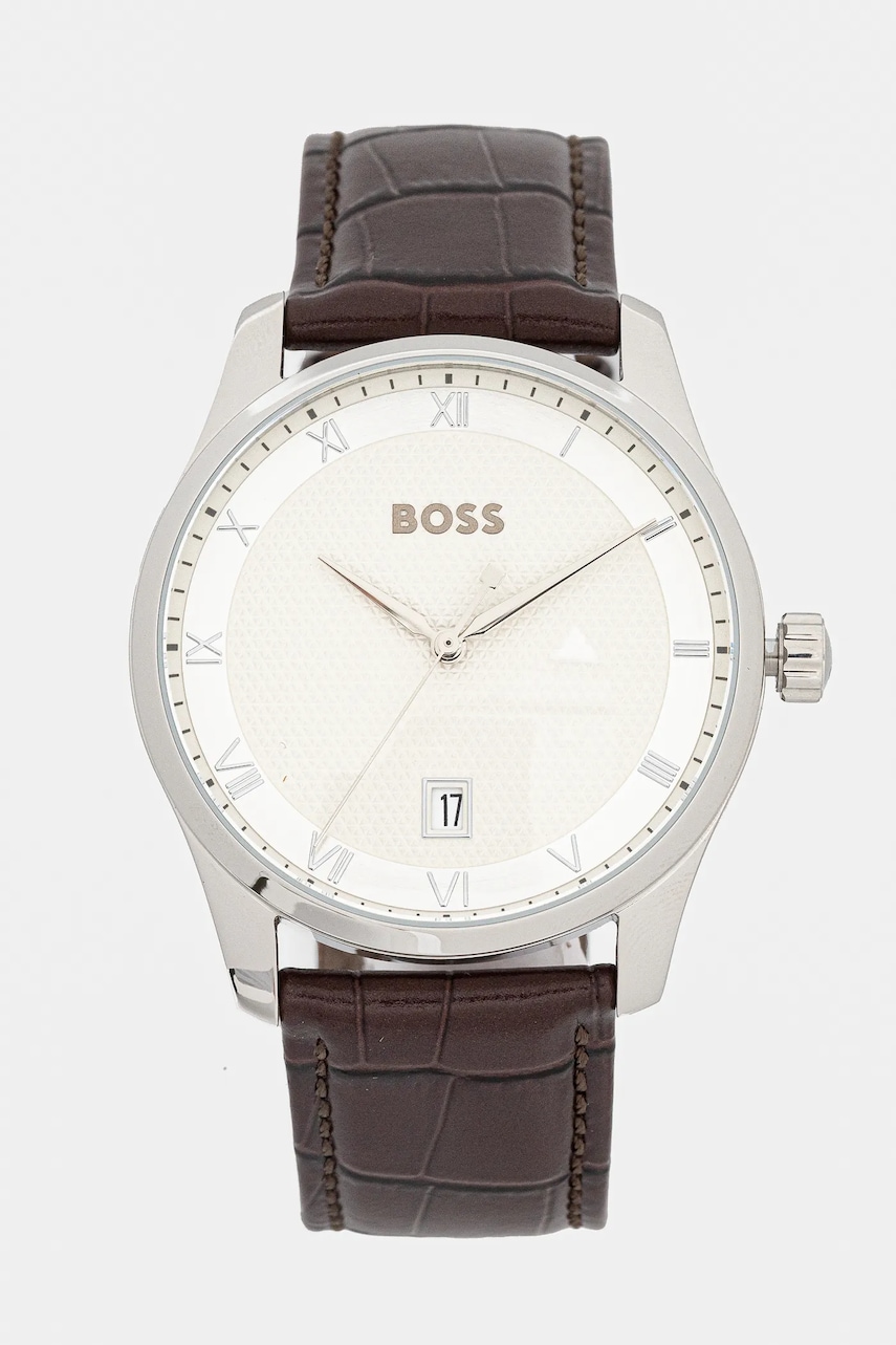 BOSS ceas bărbați, culoarea maro, 1514114