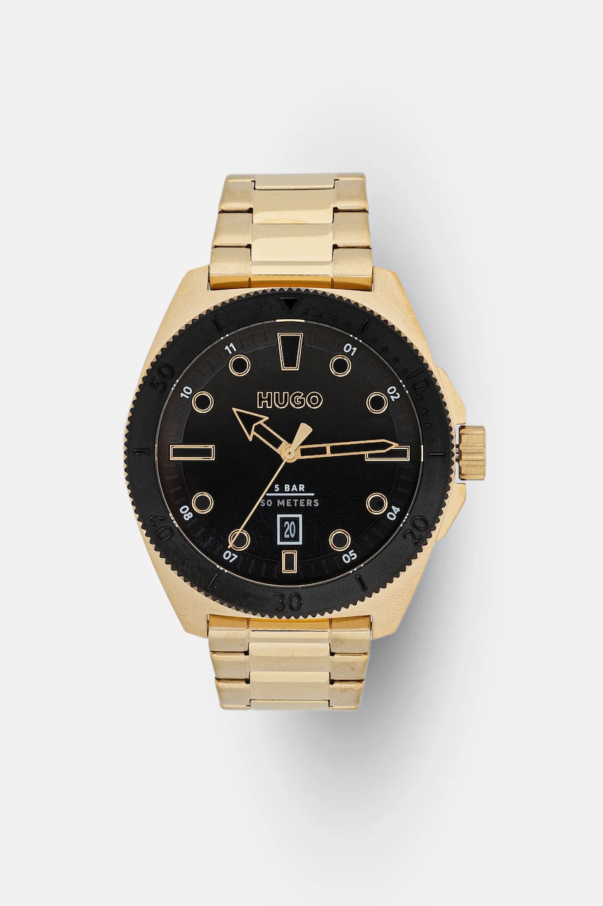 HUGO ceas barbati, culoarea auriu, 1530304