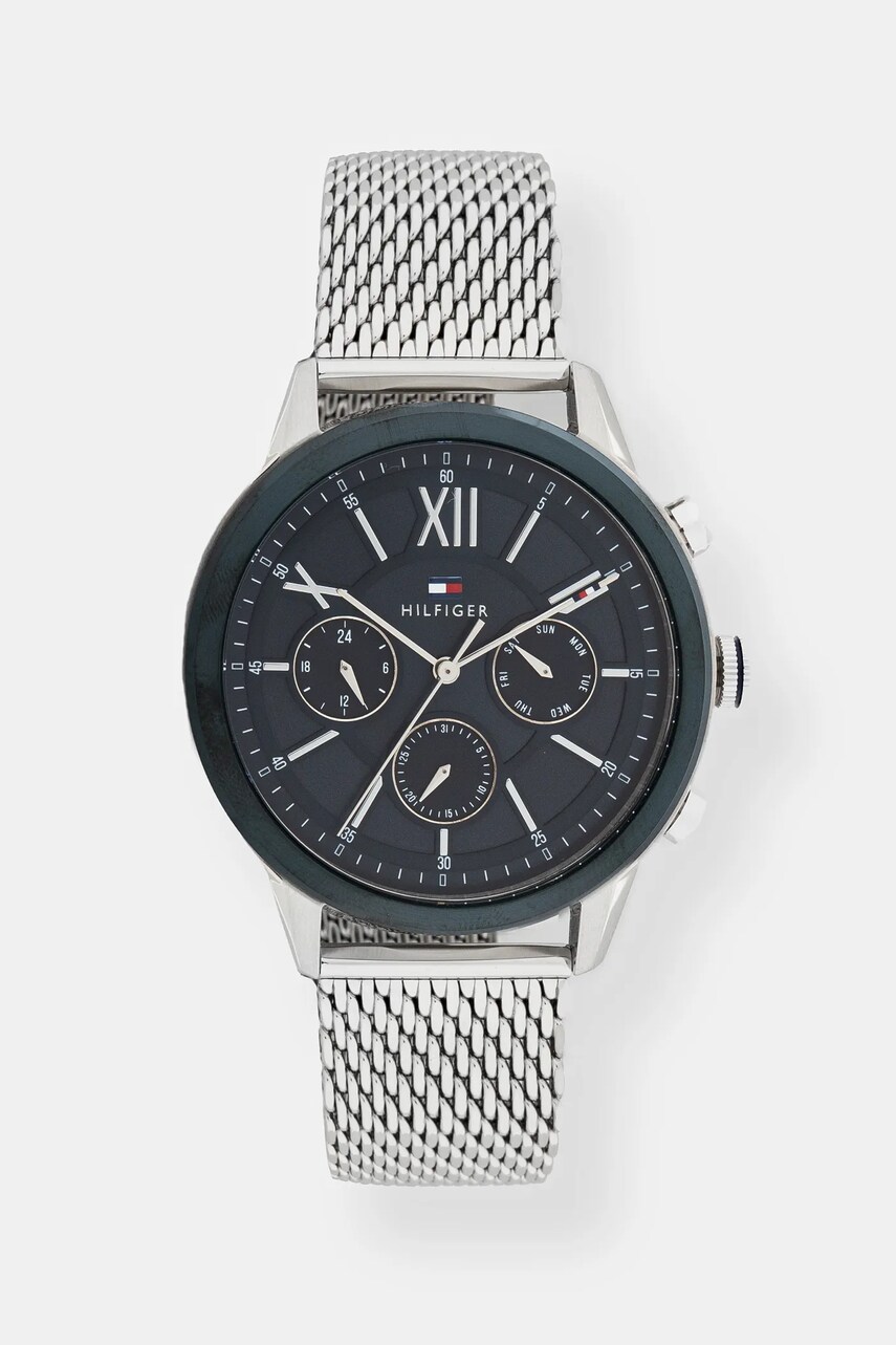 Levně Hodinky Tommy Hilfiger stříbrná barva, 1710524