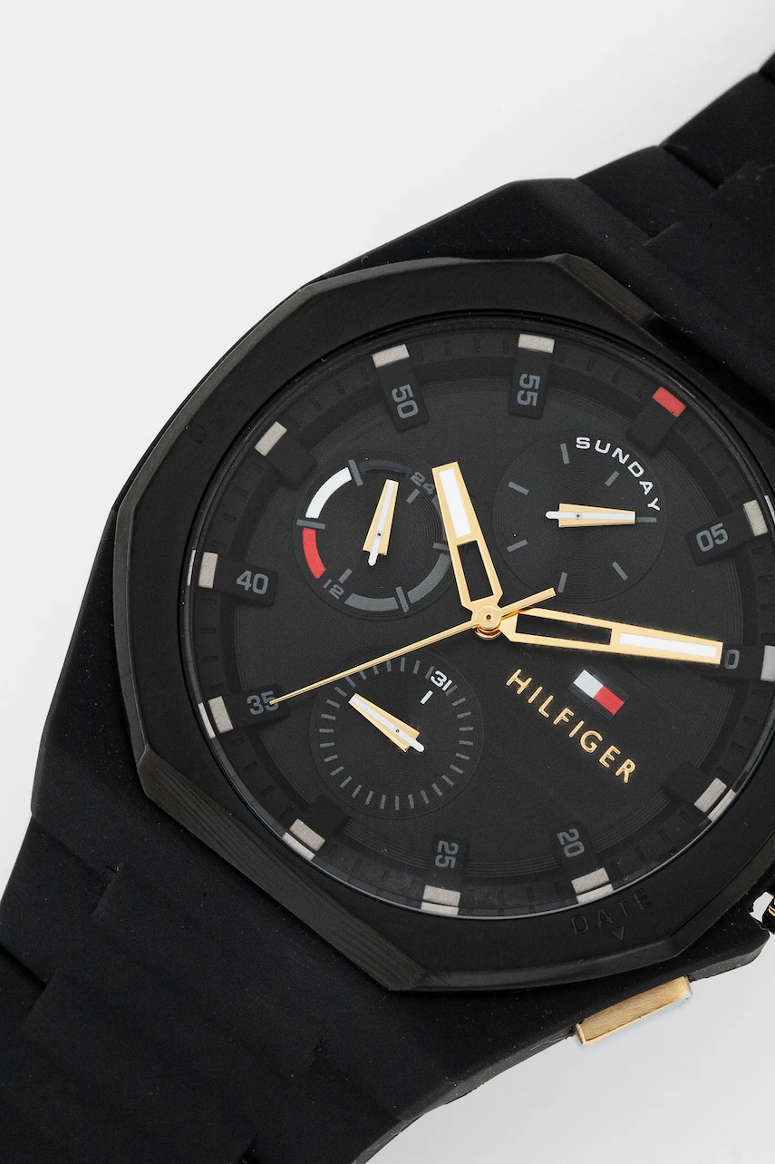 Часы Tommy Hilfiger мужские цвет чёрный 1792120 Часы Tommy Hilfiger мужские цвет чёрный 1792120