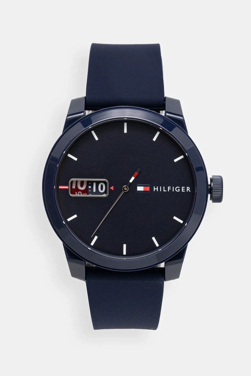 

Часовник Tommy Hilfiger мъжки в тъмносиньо 1791381, Тъмносин