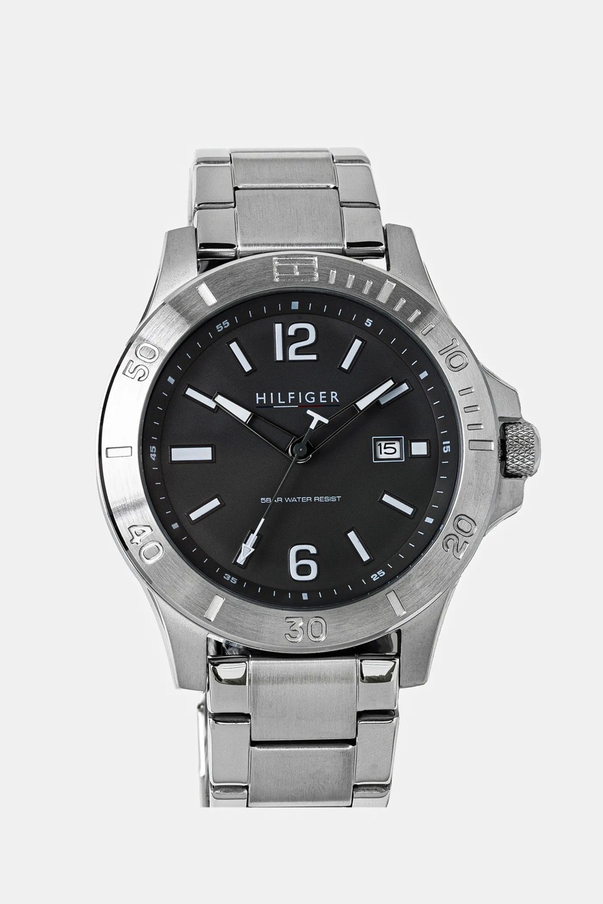 

Часовник Tommy Hilfiger мъжки в сребристо 1791995, Сребърен