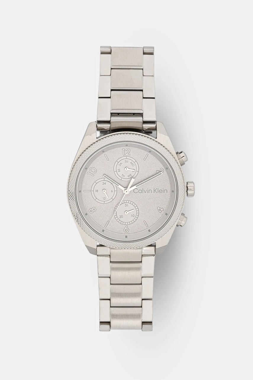 

Часовник Calvin Klein мъжки в сребристо 25200356, Сребърен