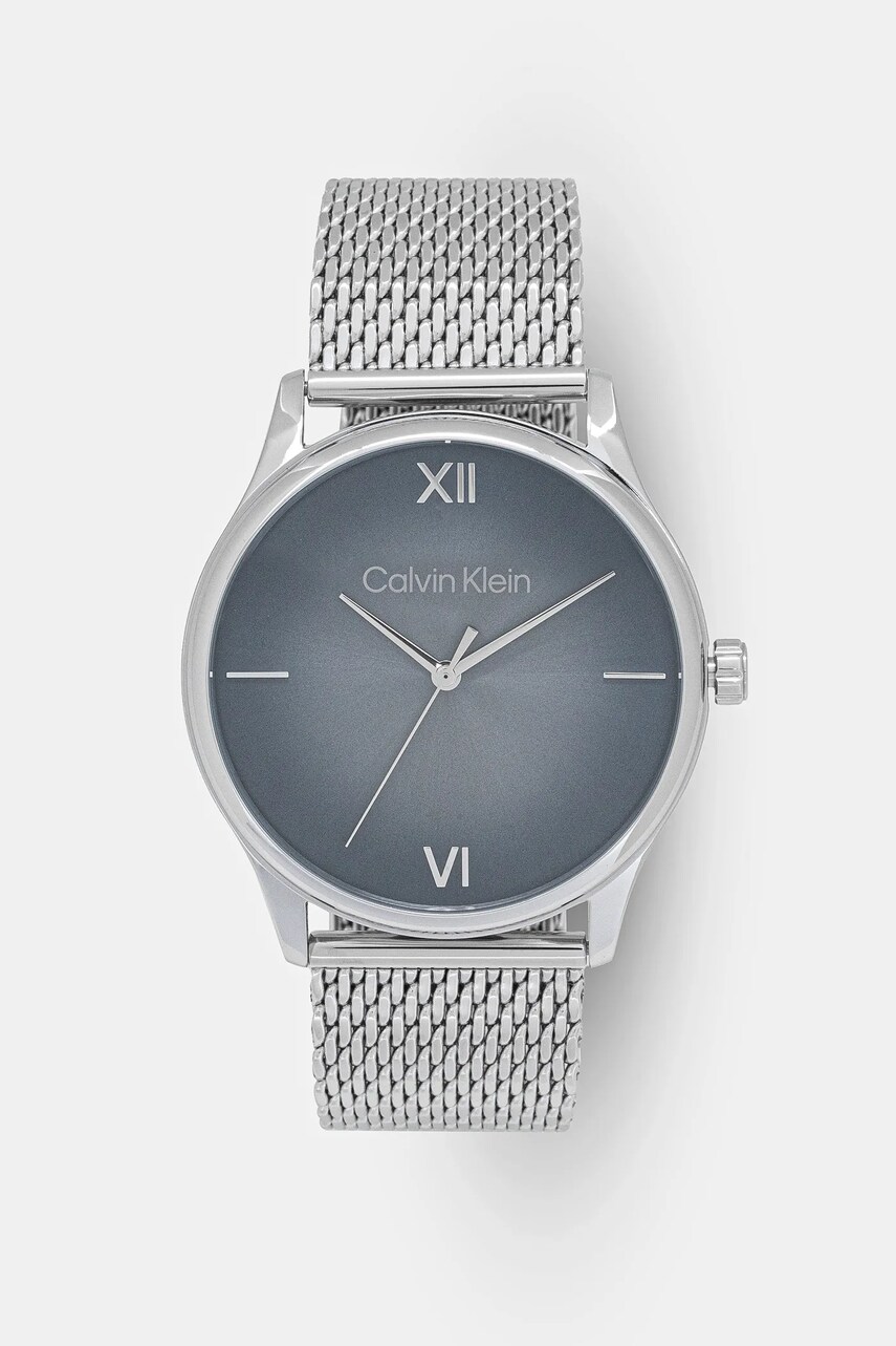 Levně Hodinky Calvin Klein stříbrná barva, 25200450