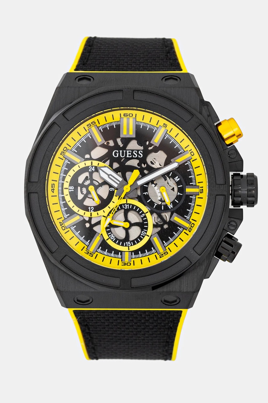 

Часовник Guess мъжки в черно GW0713G2, Черен