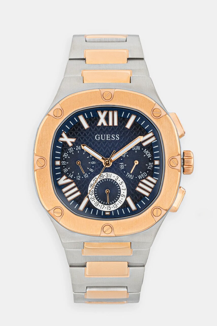 Levně Hodinky Guess pánské, stříbrná barva, GW0572G4