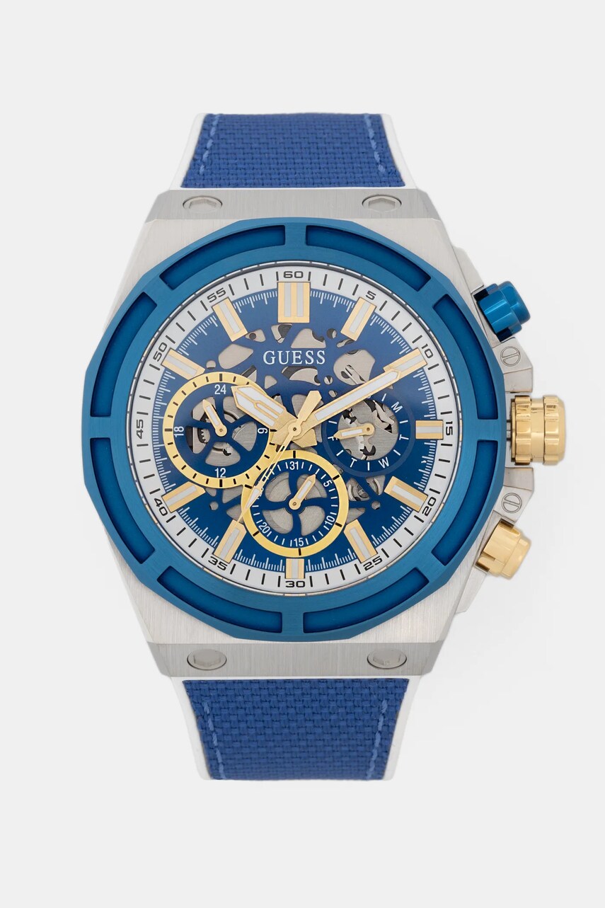Levně Hodinky Guess modrá barva, GW0713G1