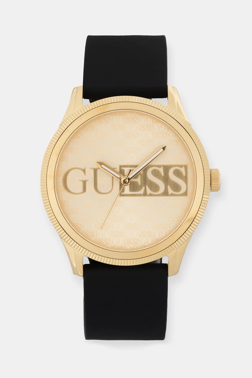 Levně Hodinky Guess černá barva, GW0726G2