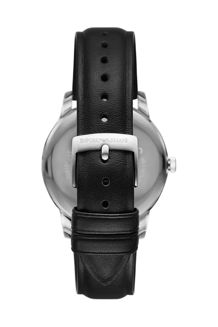 Часы и браслет Emporio Armani MINIMALIST мужские цвет чёрный AR80079SET Часы и браслет Emporio Armani MINIMALIST мужские цвет чёрный AR80079SET