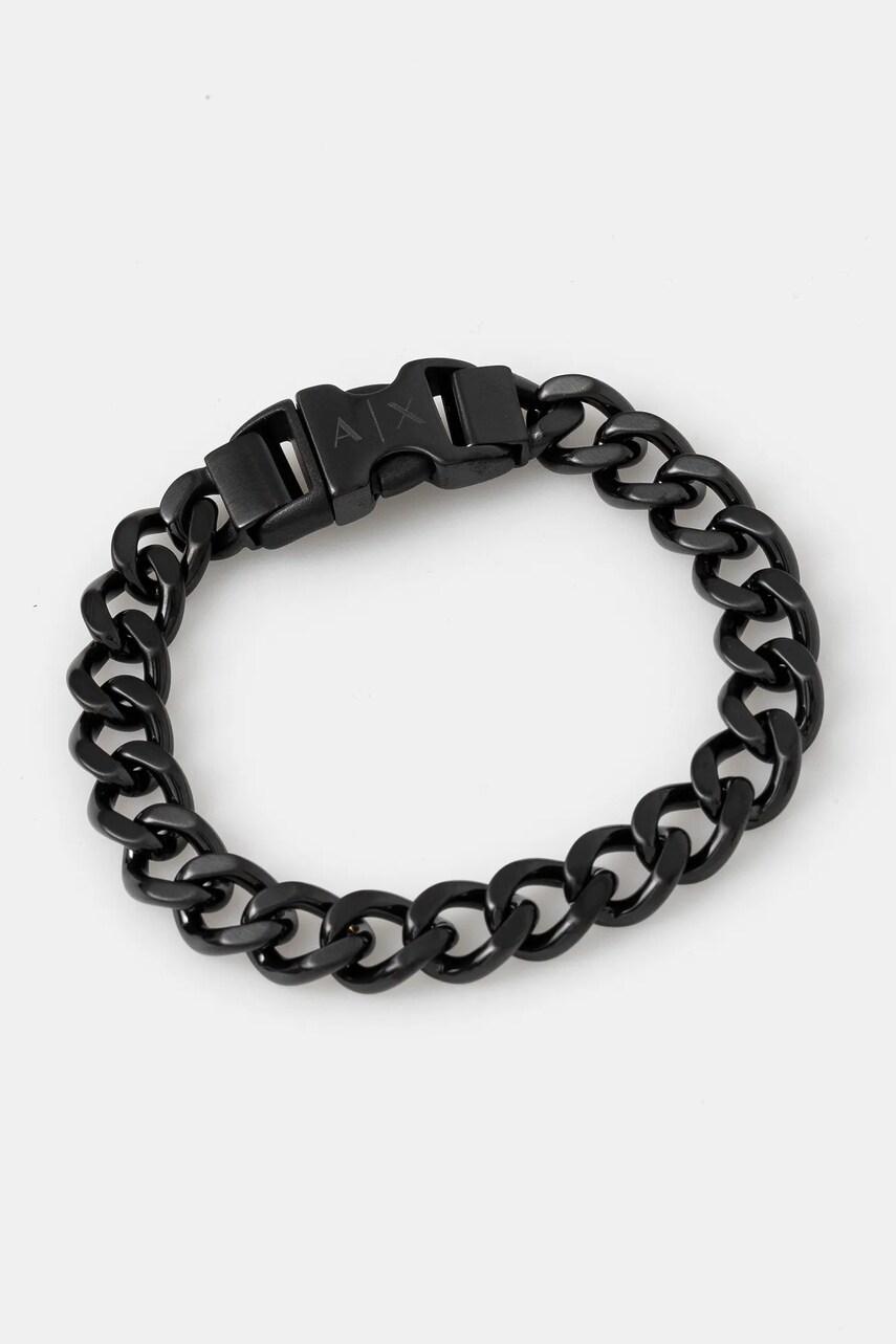 Levně Náramek Armani Exchange LOGO AXG0156001