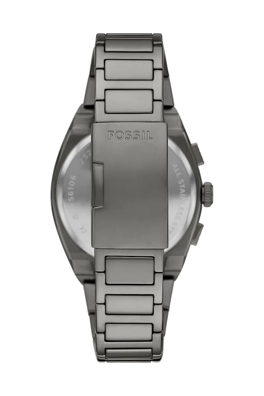 Часы Fossil EVERETT мужские цвет серый FS6107 Часы Fossil EVERETT мужские цвет серый FS6107