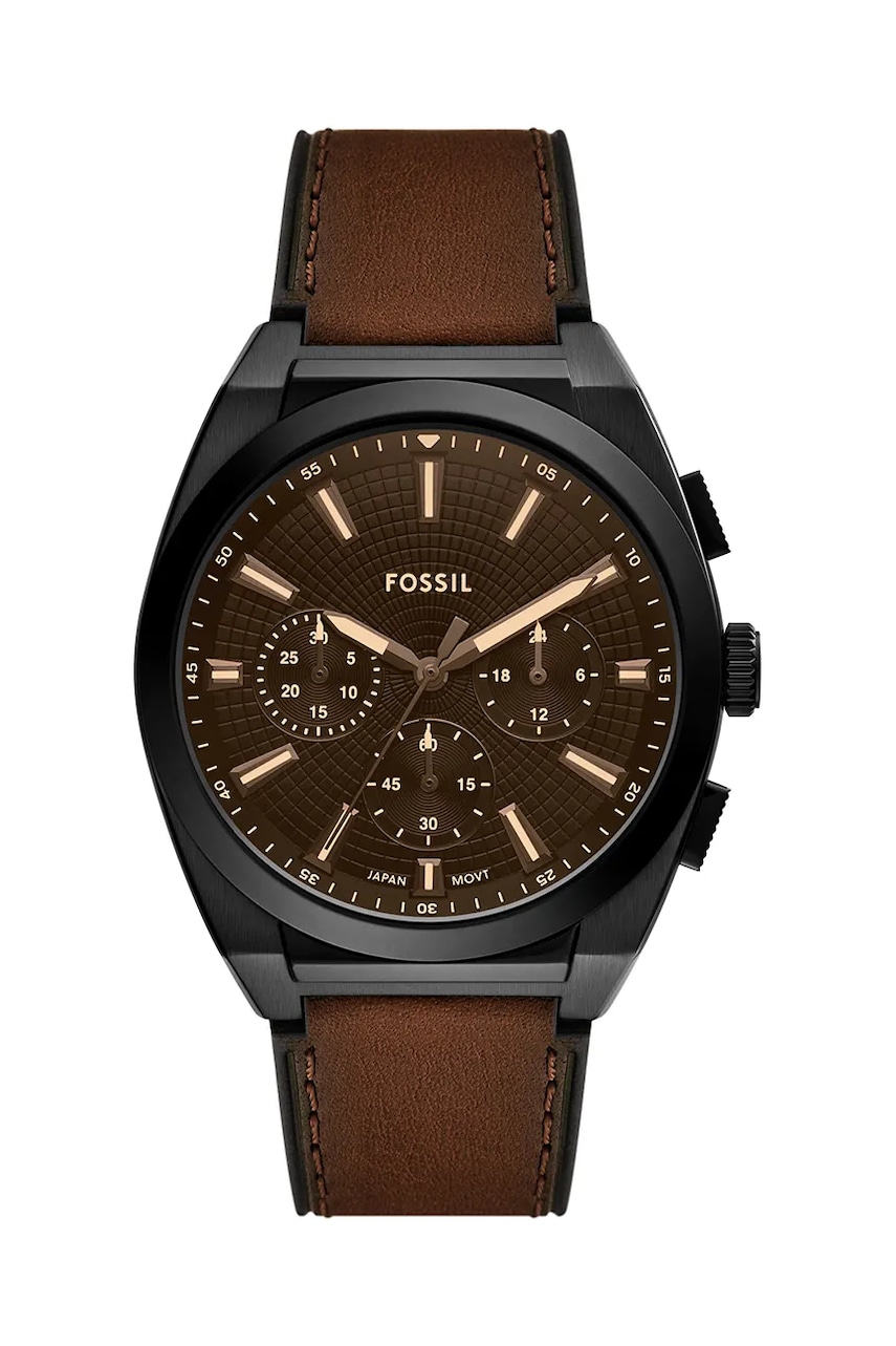 Fossil ceas EVERETT barbati, culoarea maro, FS6108 Fossil ceas EVERETT barbati, culoarea maro, FS6108