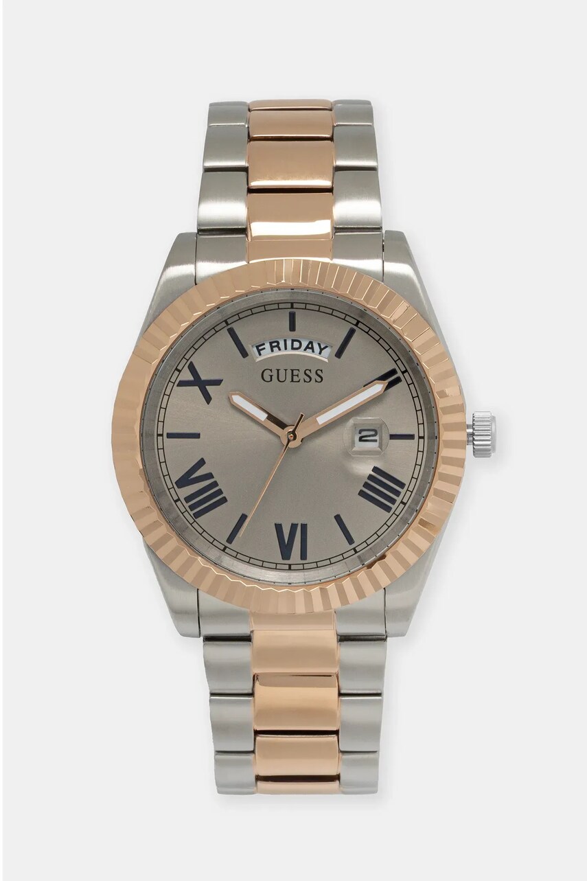 Levně Hodinky Guess pánské, stříbrná barva, GW0265G13