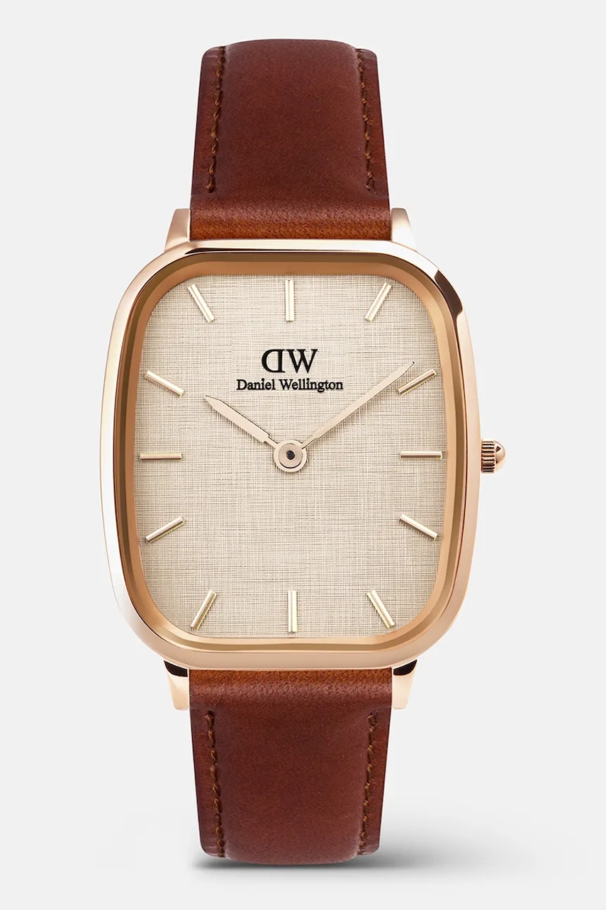 Daniel Wellington ceas barbati, culoarea maro, DW00100816 Daniel Wellington ceas barbati, culoarea maro, DW00100816