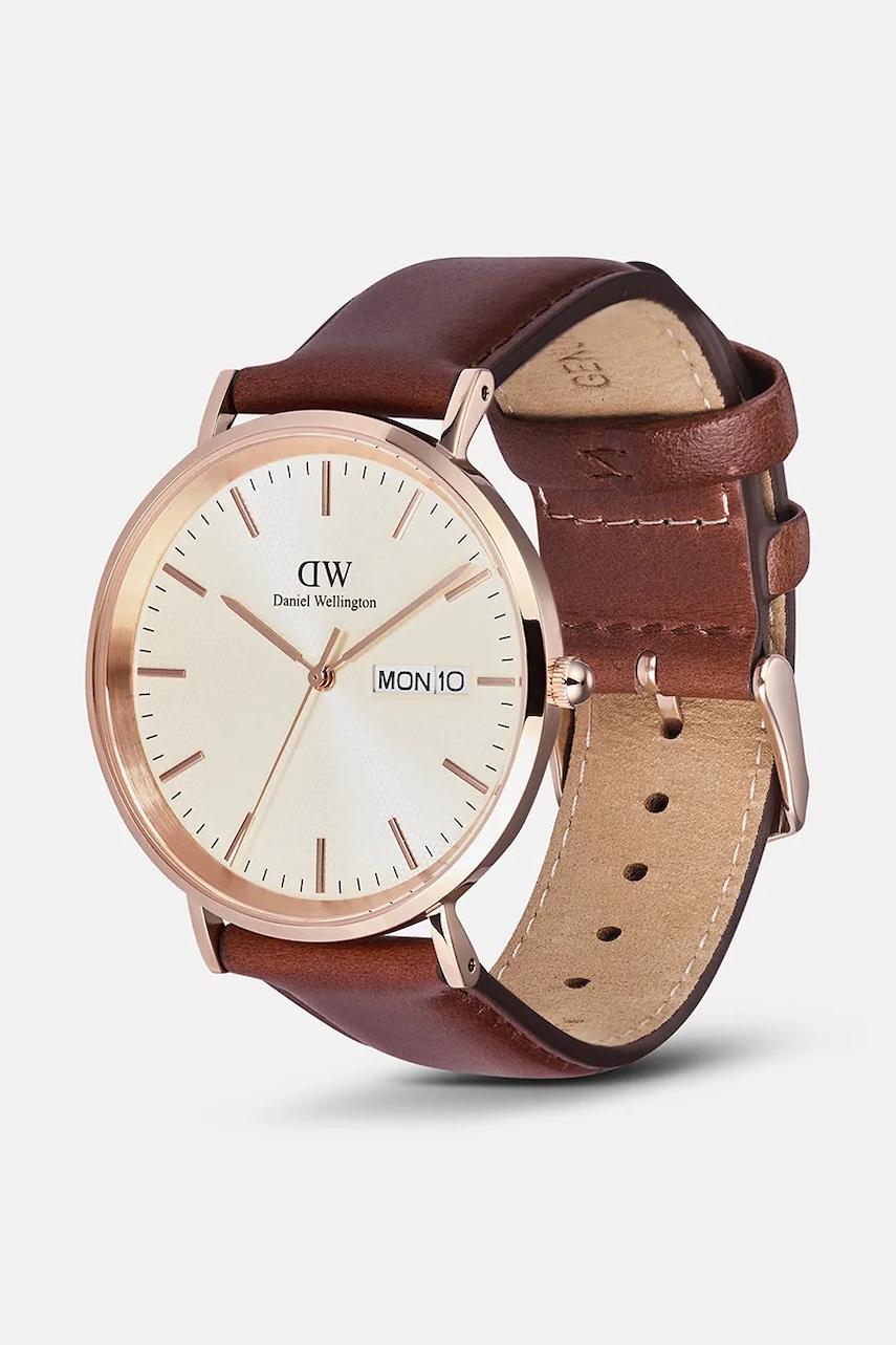 Часы Daniel Wellington мужские цвет коричневый DW00100829 Часы Daniel Wellington мужские цвет коричневый DW00100829
