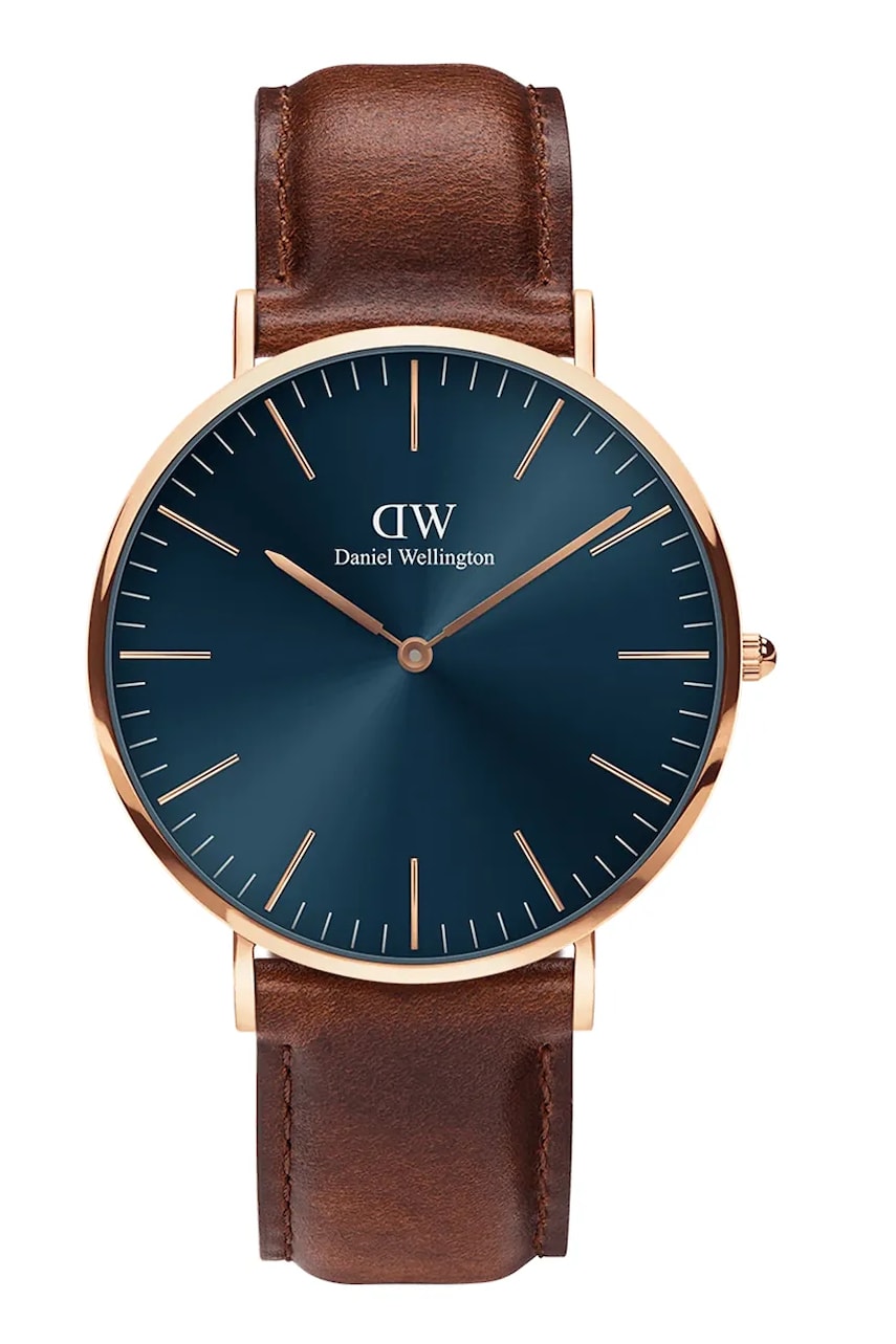 Daniel Wellington ceas barbati, culoarea maro, DW00100626 Daniel Wellington ceas barbati, culoarea maro, DW00100626