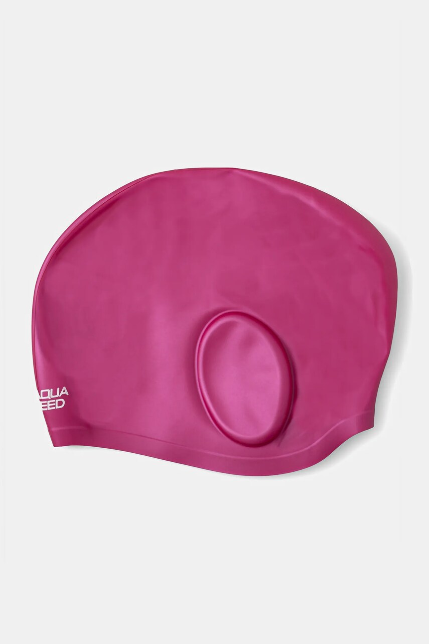 Levně Plavecká čepice Aqua Speed růžová barva, EAR.CAP.VOL