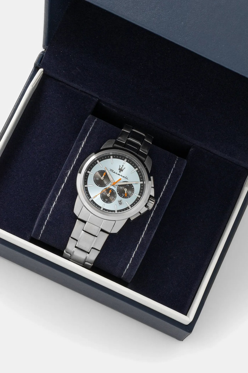 Ρολόι Maserati χρώμα: ασημί, R8873621044 φωτογραφία