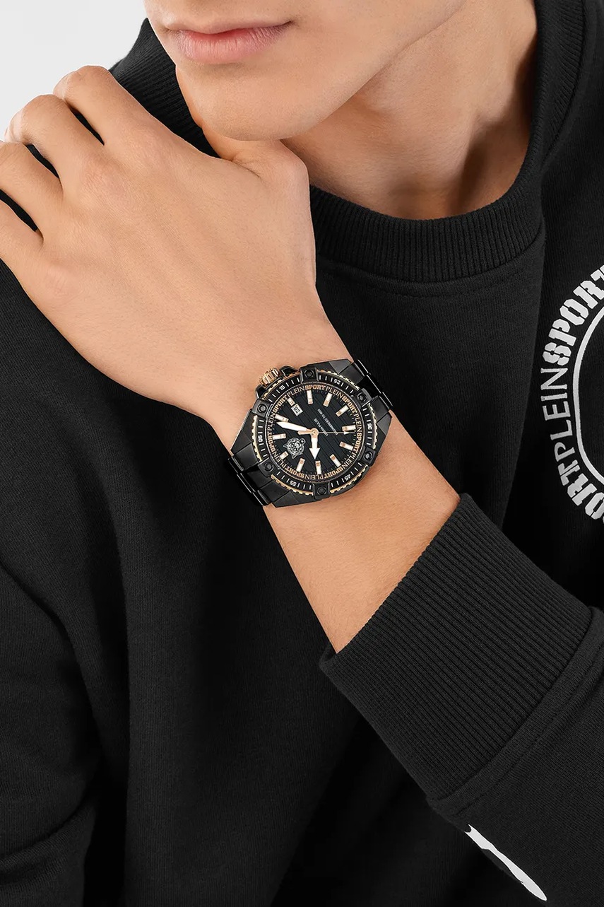 Ρολόι PLEIN SPORT URBAN PULSE χρώμα: μαύρο, PSFDA0724 φωτογραφία