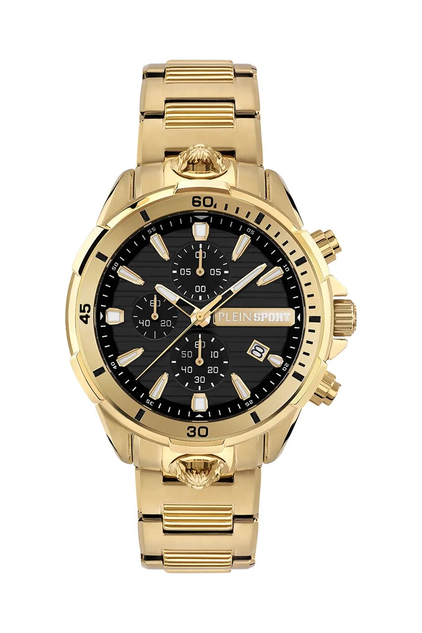 PLEIN SPORT ceas IMPACT culoarea auriu, PSBEA0724