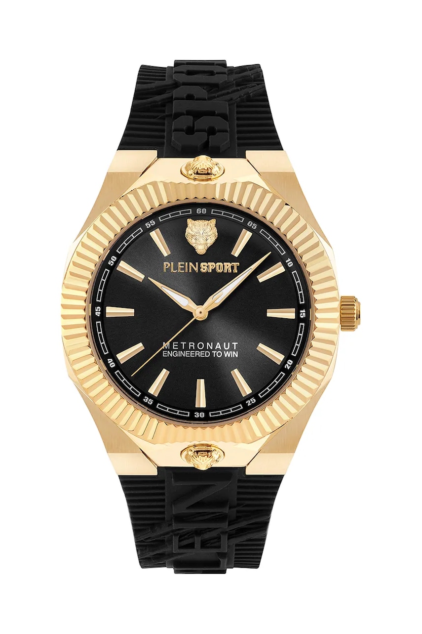 Levně Hodinky PLEIN SPORT METRONAUT 42 MM pánské, černá barva, PSCGA0325