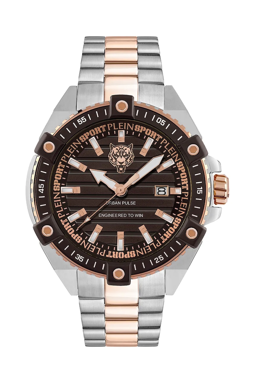 PLEIN SPORT ceas URBAN PULSE culoarea negru, PSFDA0924