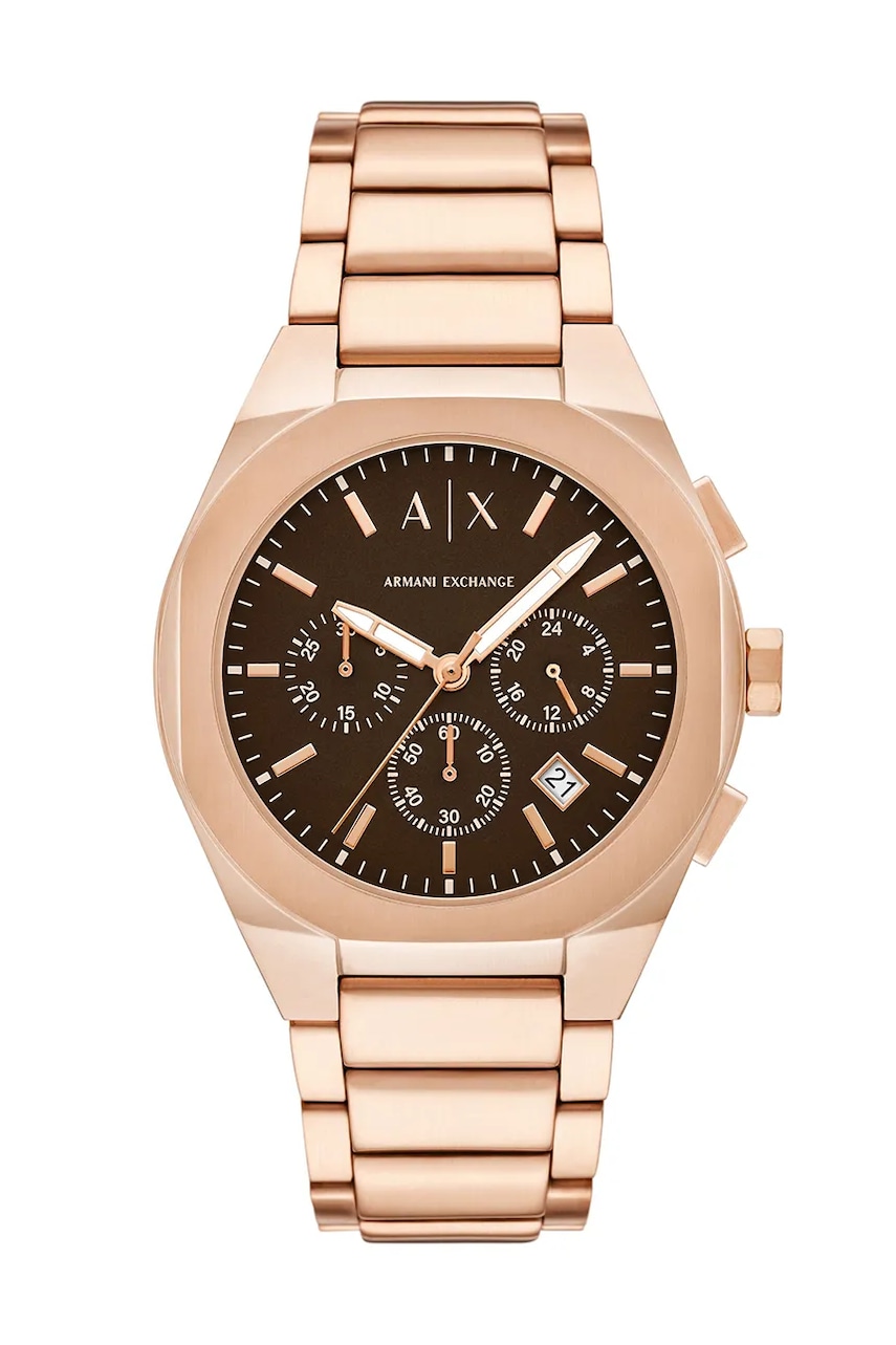 Levně Hodinky Armani Exchange pánské, zlatá barva, AX4188