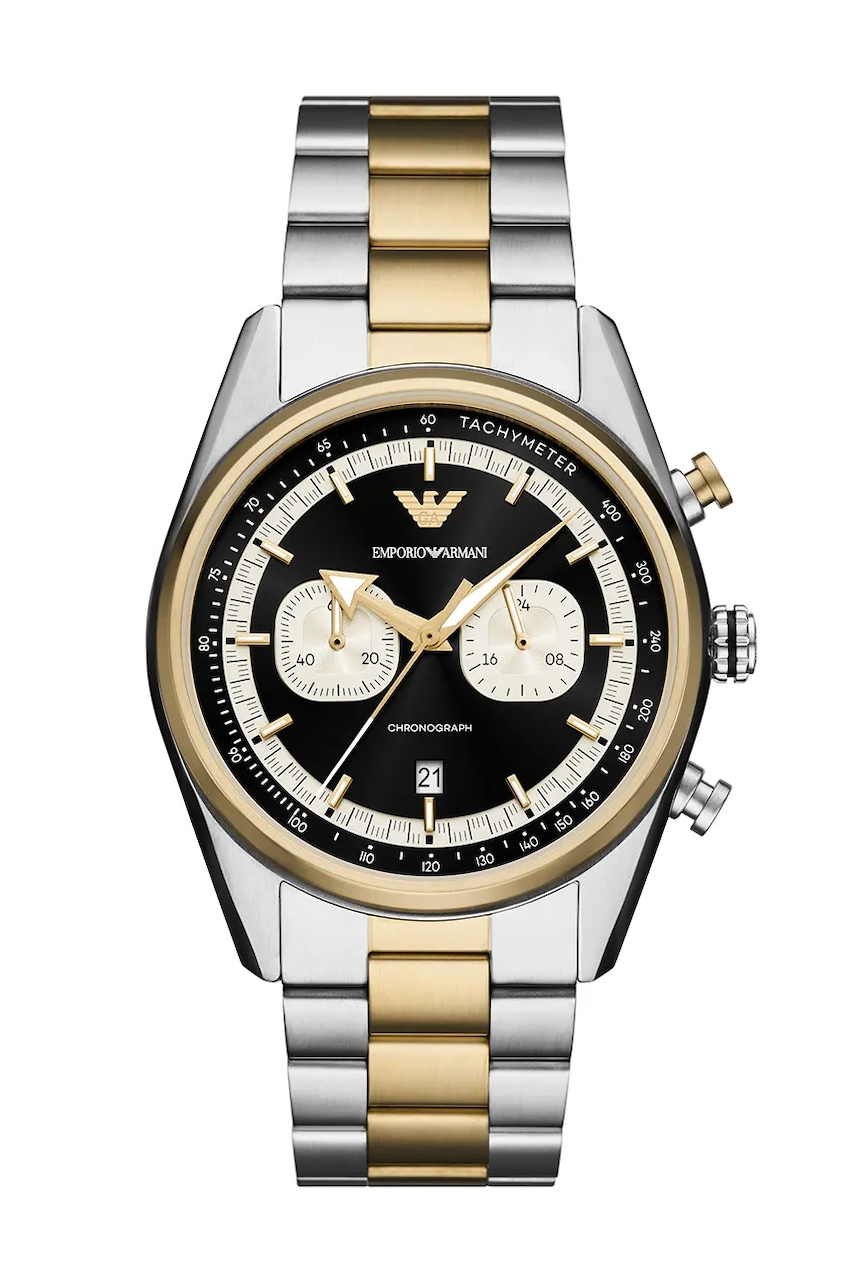 Hodinky Emporio Armani pánské, stříbrná barva, AR11678