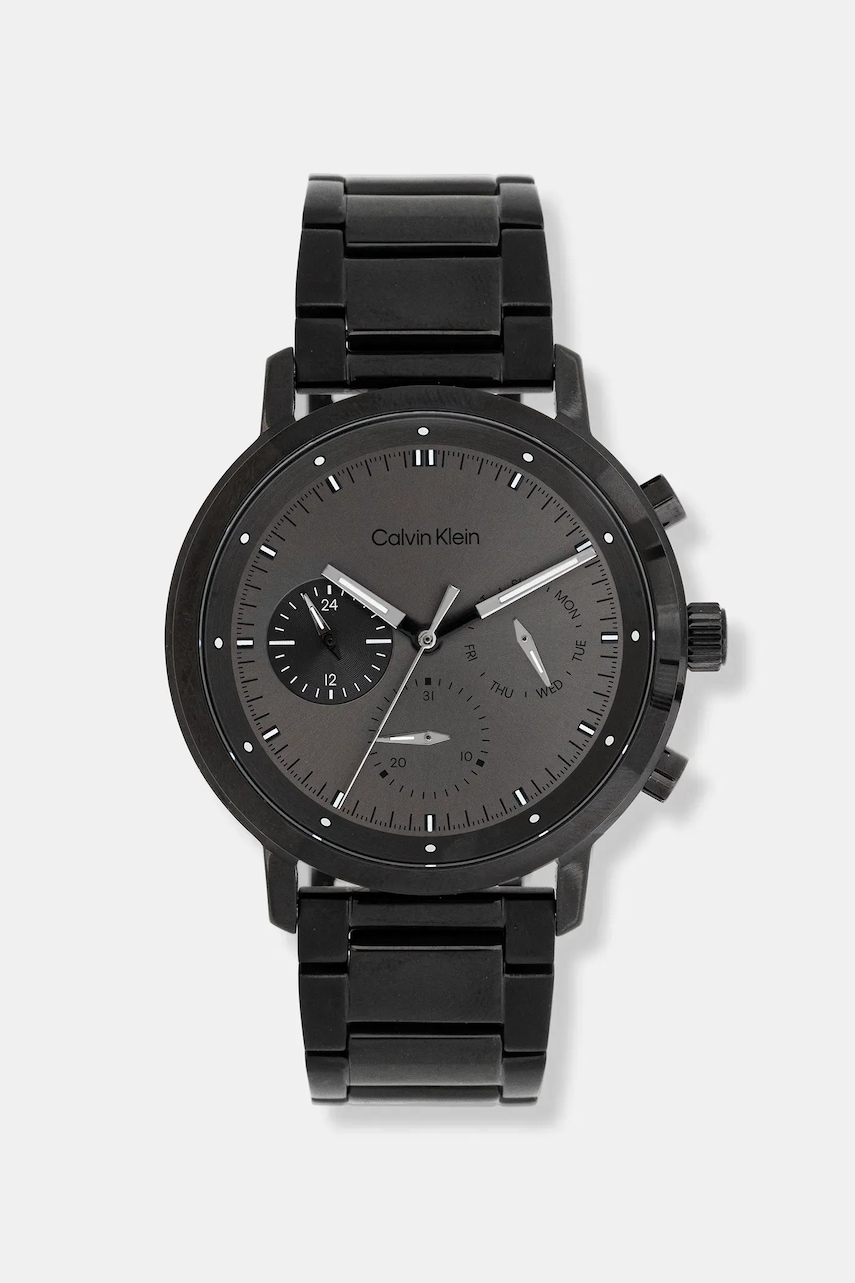 Hodinky Calvin Klein pánské, černá barva, 25200062