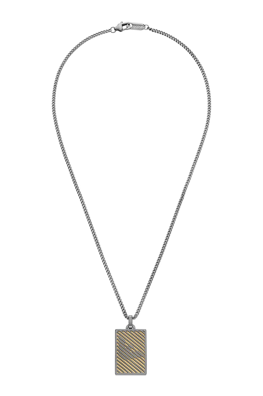 Levně Náhrdelník Emporio Armani pánský, EGS3239060