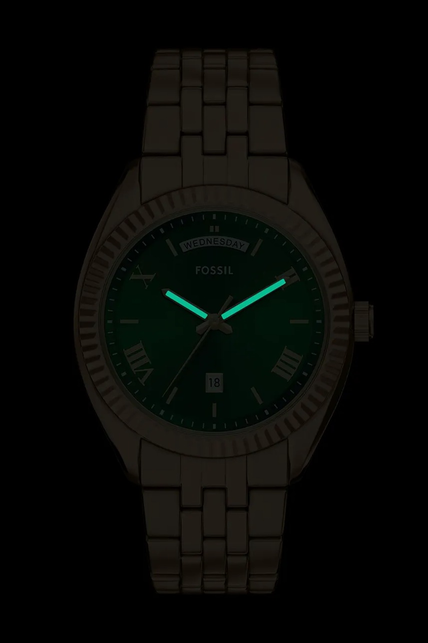 Ρολόι Fossil χρώμα: χρυσαφί, FS6142 φωτογραφία