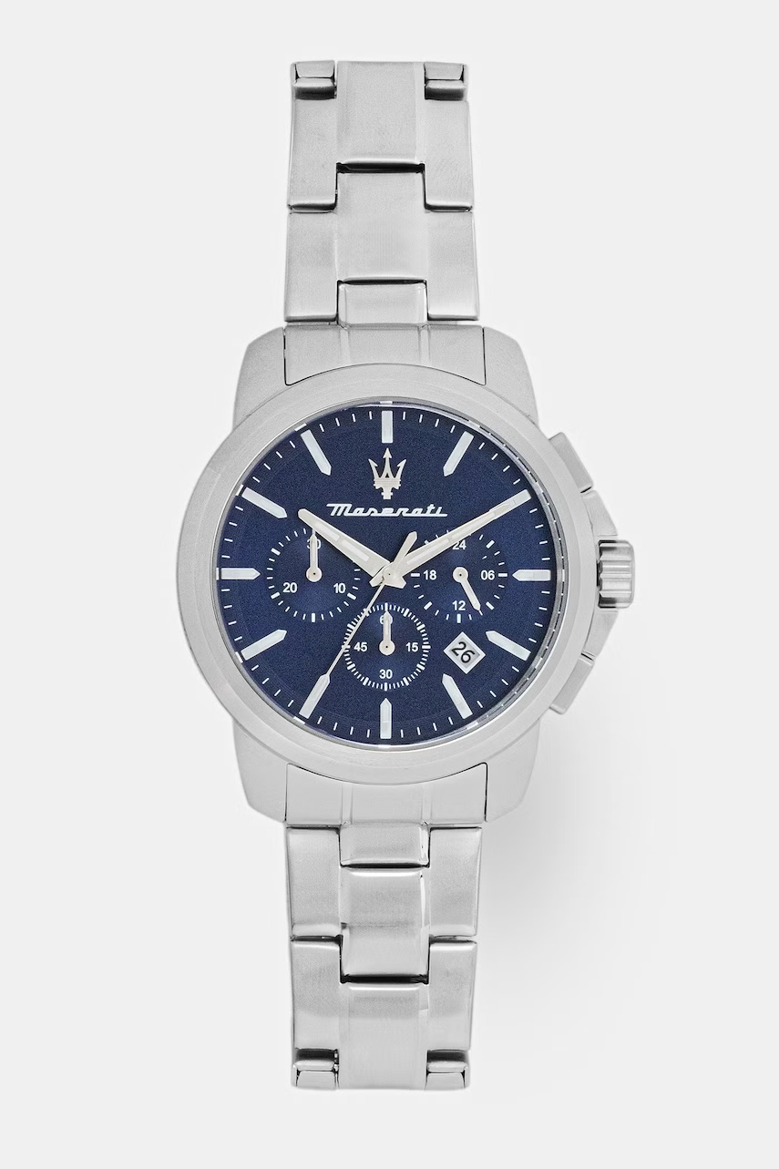 MASERATI ρολόι Ανδρικό R8873621047 ασημί ONE SIZE