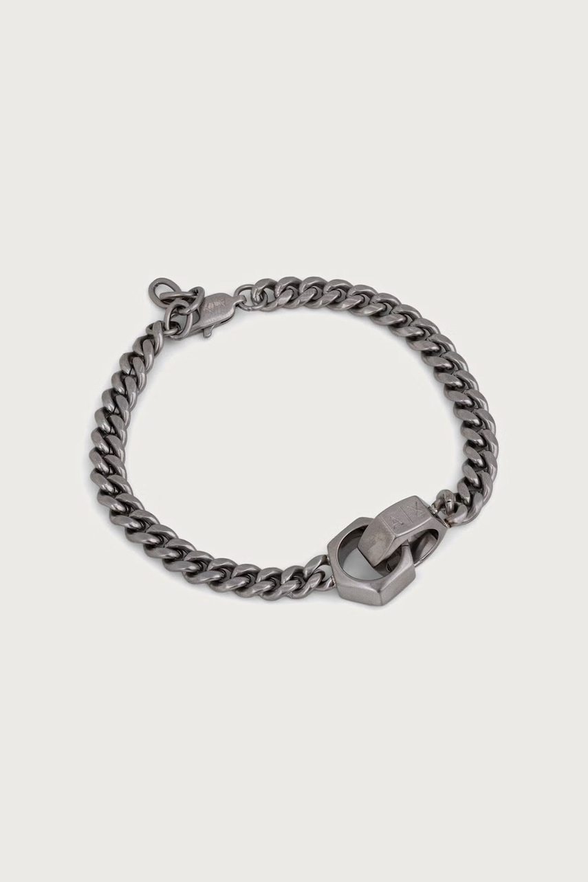 Armani Exchange narukvica za muškarce od nehrđajućeg čelika Classic