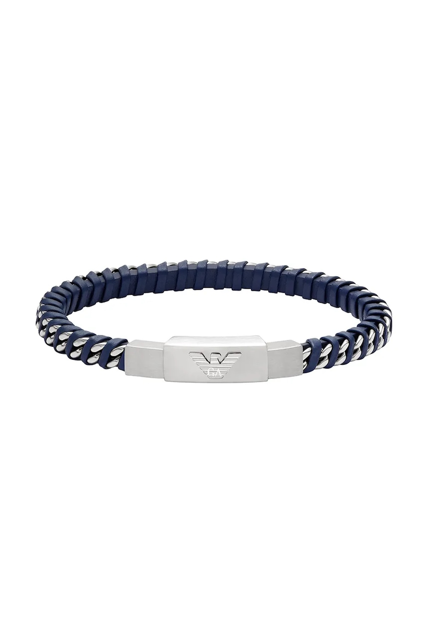 Emporio Armani brățară bărbătească oțel inoxidabil Eagle Logo