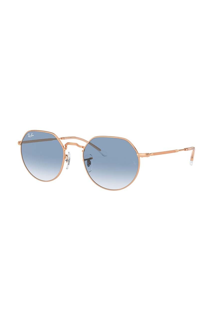 Ray-Ban ochelari de soare JACK culoarea auriu, 0RB3565