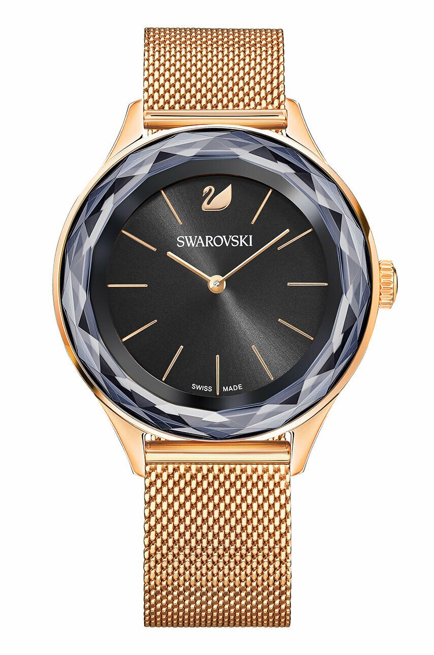 Swarovski ceas femei, culoarea auriu