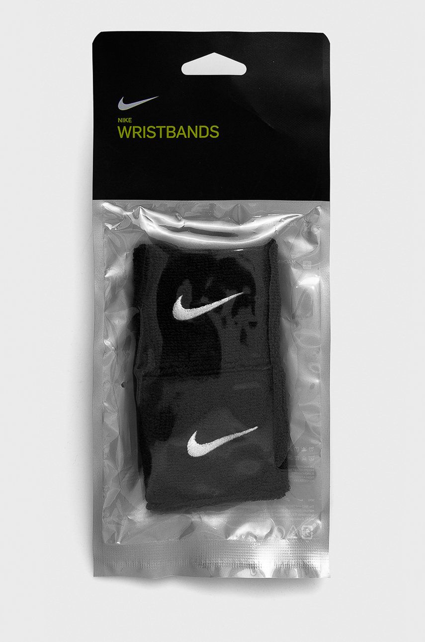 Čelenka Nike (2-Pack) černá barva - černá -  74% Bavlna