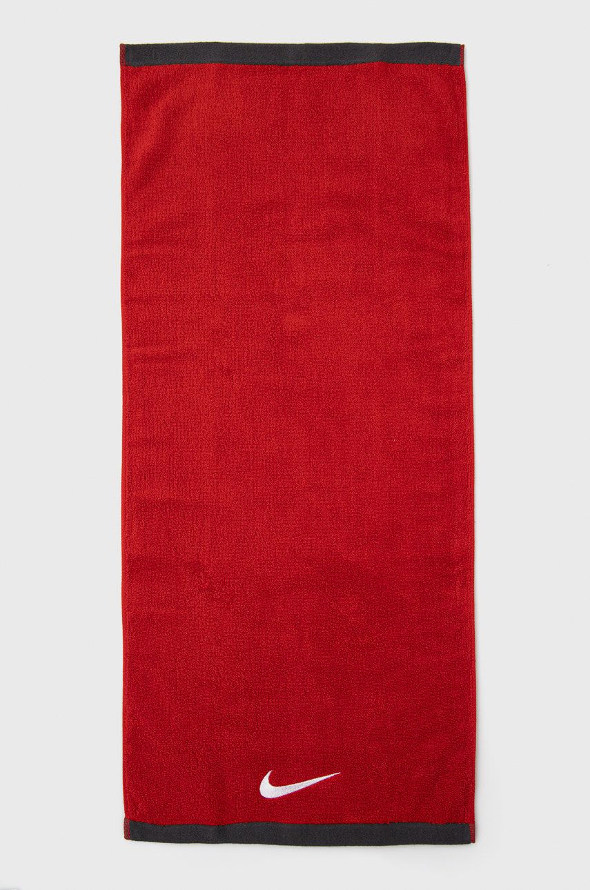 Ručník Nike červená barva - červená -  100% Bavlna