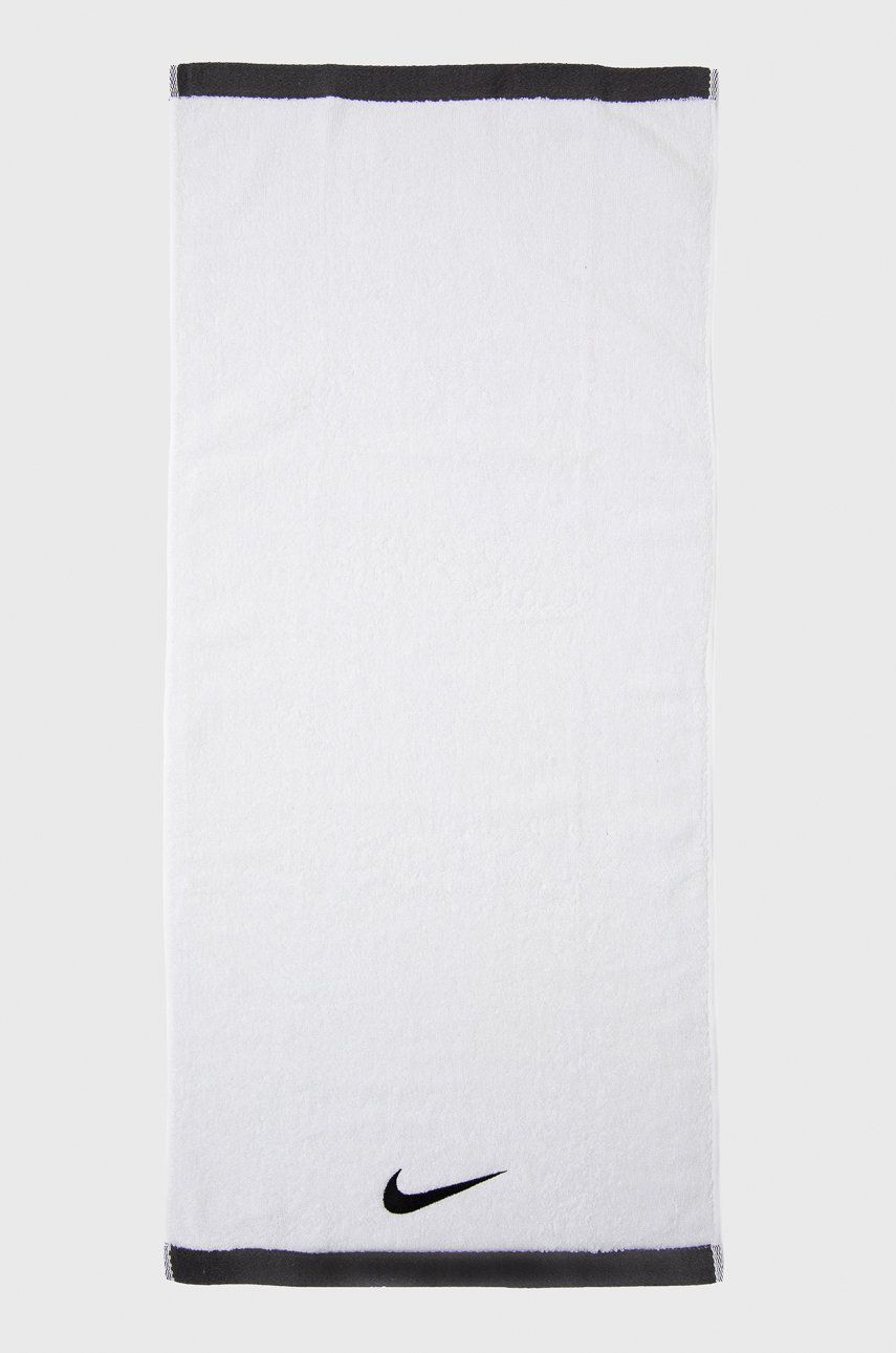 Ručník Nike bílá barva - bílá -  100% Bavlna