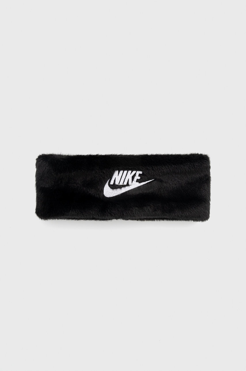 

Лента за глава Nike в черно, Черен