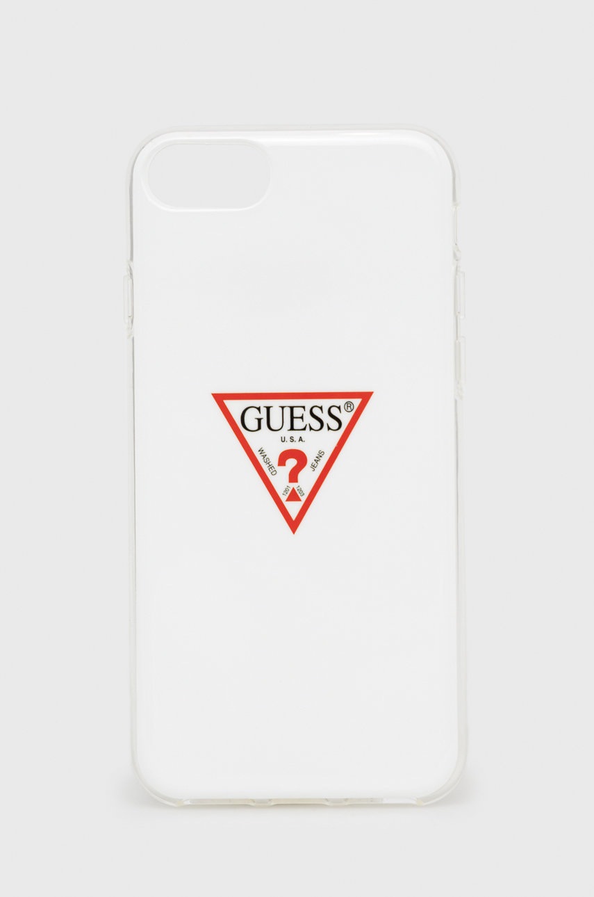 

Guess - Кейс за телефон iPhone 7/8/SE, Бял