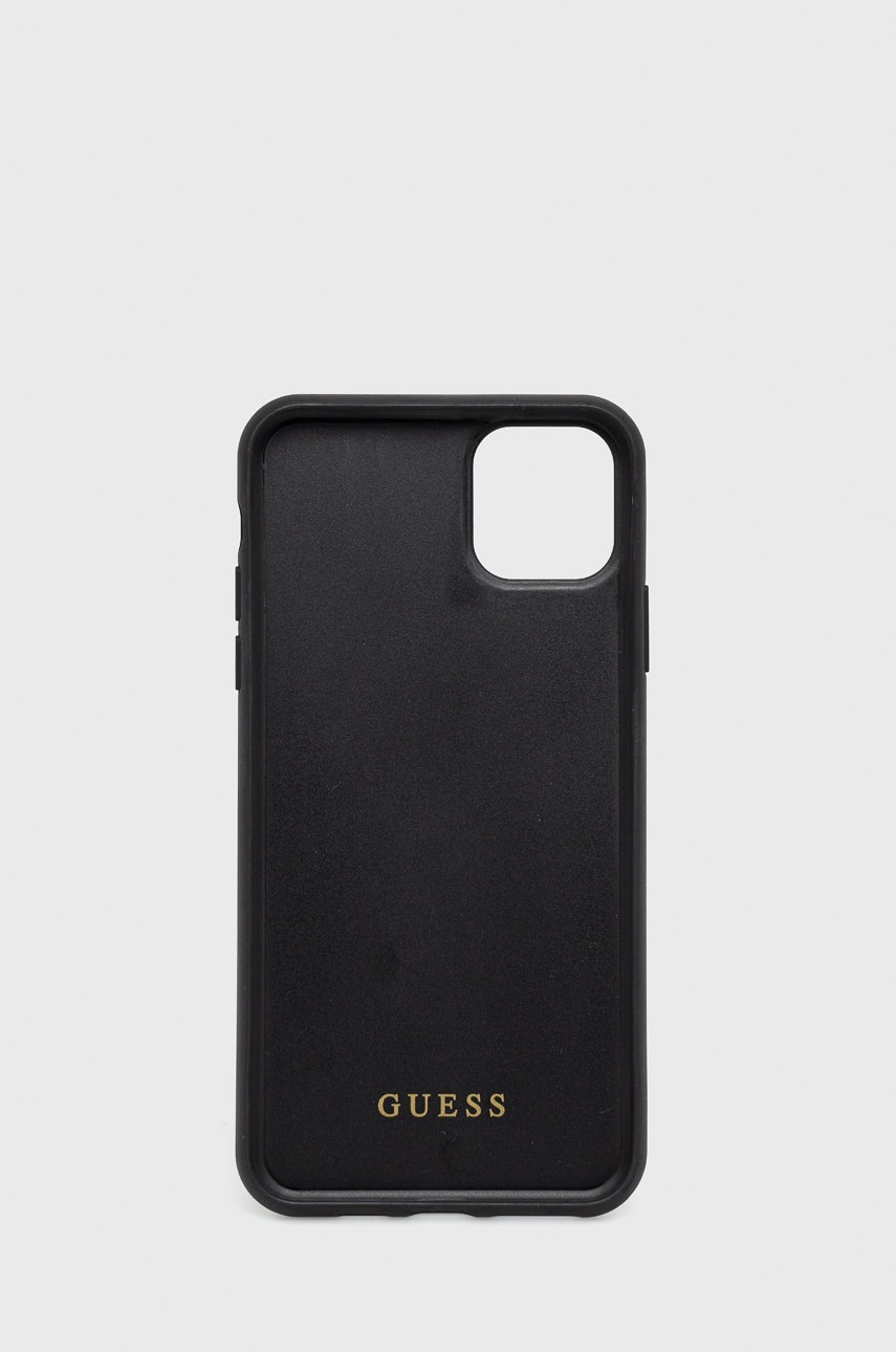 

Чохол на телефон Guess колір чорний iPhone 11 Pro Max