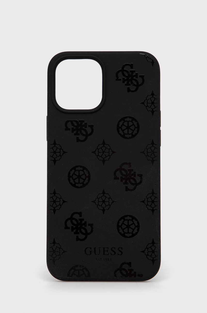 

Кейс за телефон Guess в черно, Черен