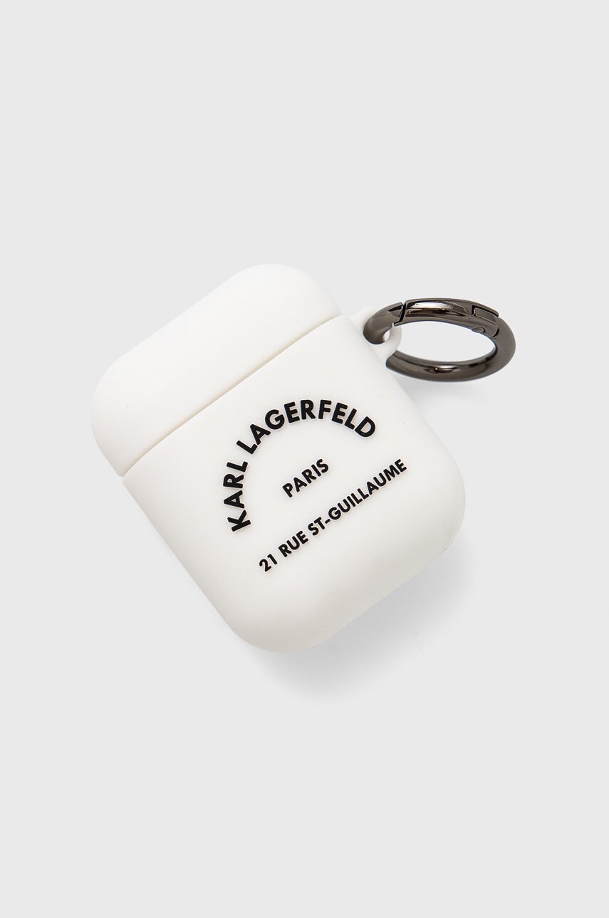 

Калъф за Airpods Karl Lagerfeld в бяло, Бял