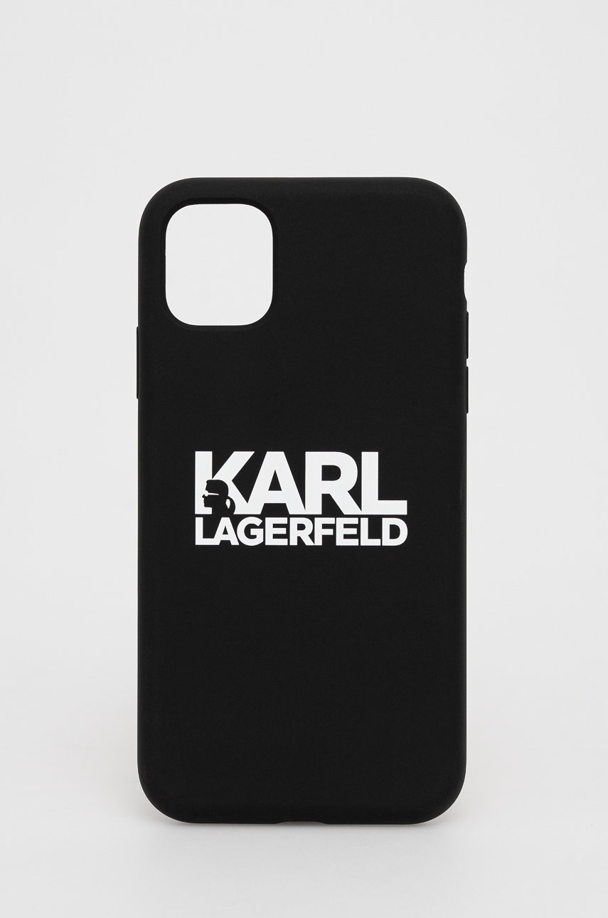 

Кейс за телефон Karl Lagerfeld в черно, Черен