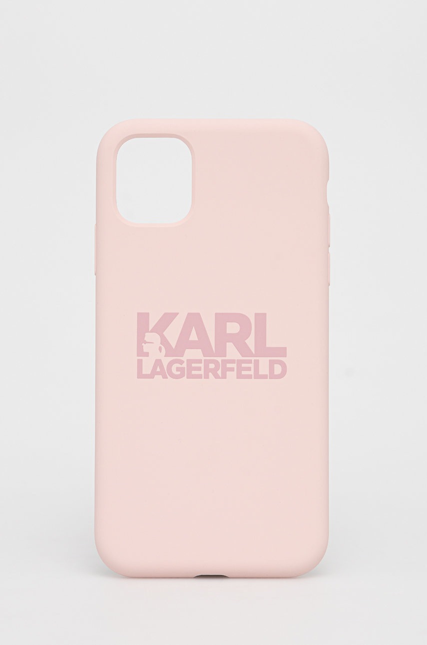 

Кейс за телефон Karl Lagerfeld в розово, Розов