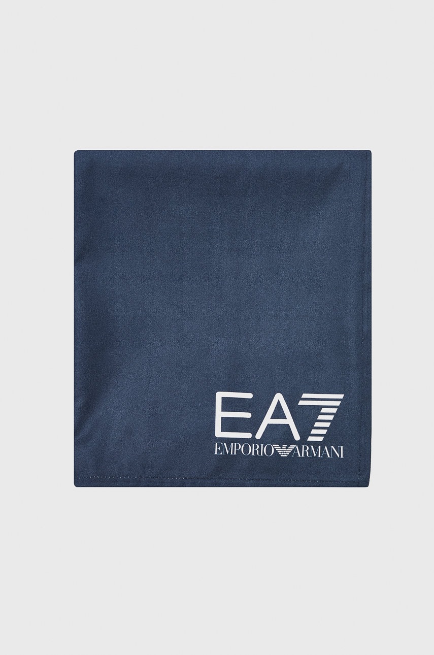 

Полотенце EA7 Emporio Armani цвет синий