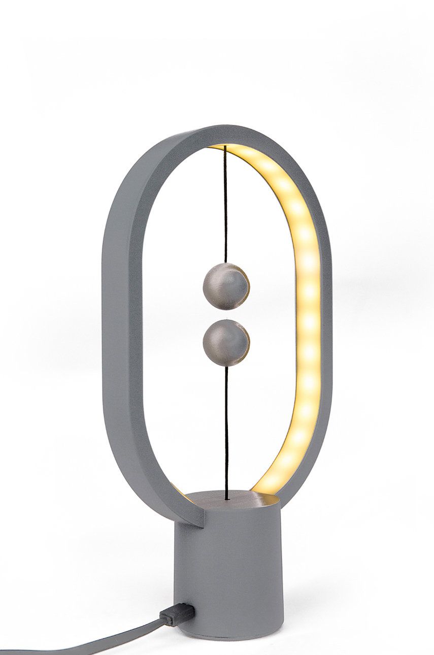 Allocacoc - Stolní lampa Heng Balance - šedá -  Umělá hmota