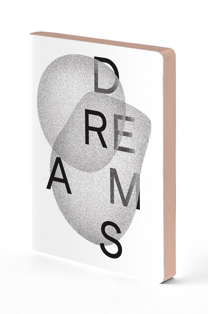 Nuuna - Zápisník DREAMS BY HEYDAY - bílá -  Papír