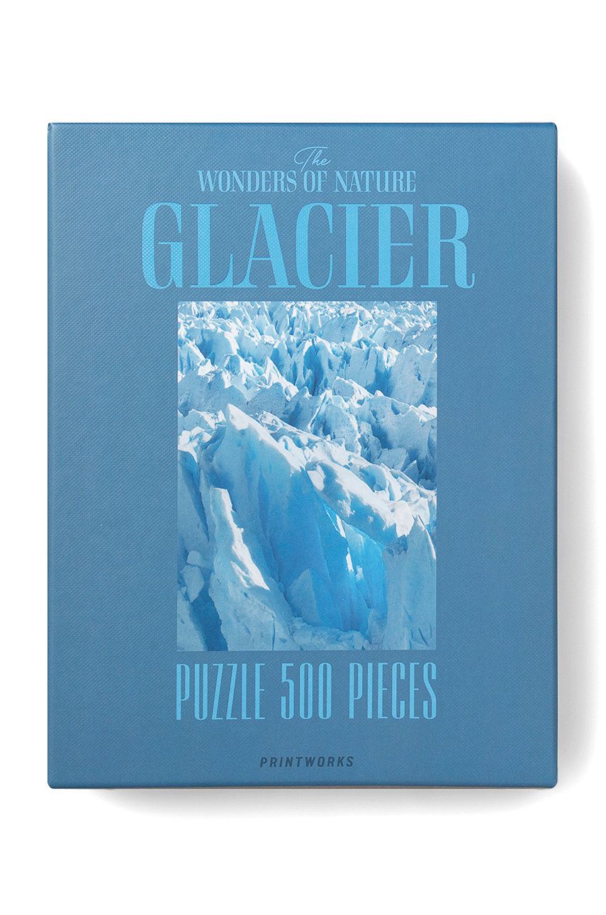 Printworks - Puzzle Wonders Glacier 500 elementów - vícebarevná -  Papír